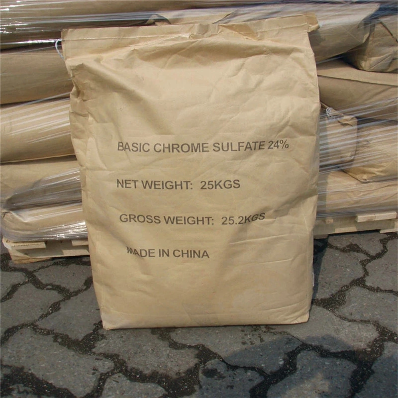 Leather Tanning Chemical BCS (basic chrome sulphate) 24-26%